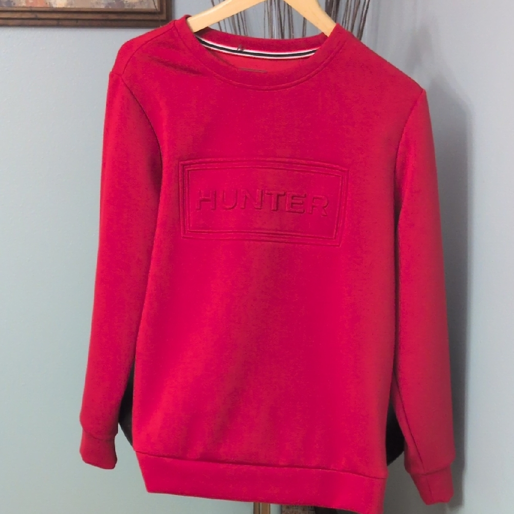 Hunter Classic Red Crewneck Sweater